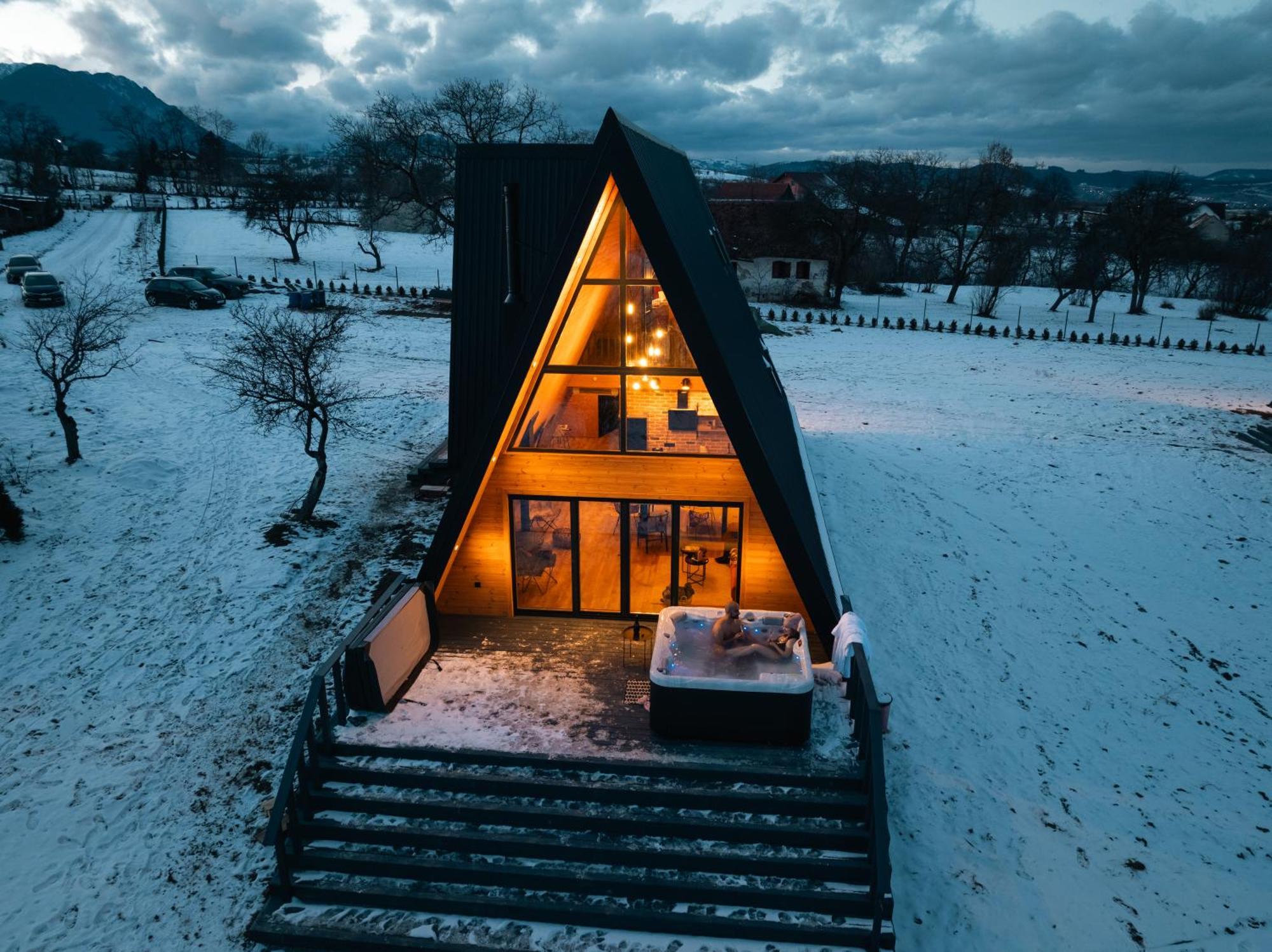 Vino Chalets Bran Sohodol  Exteriör bild