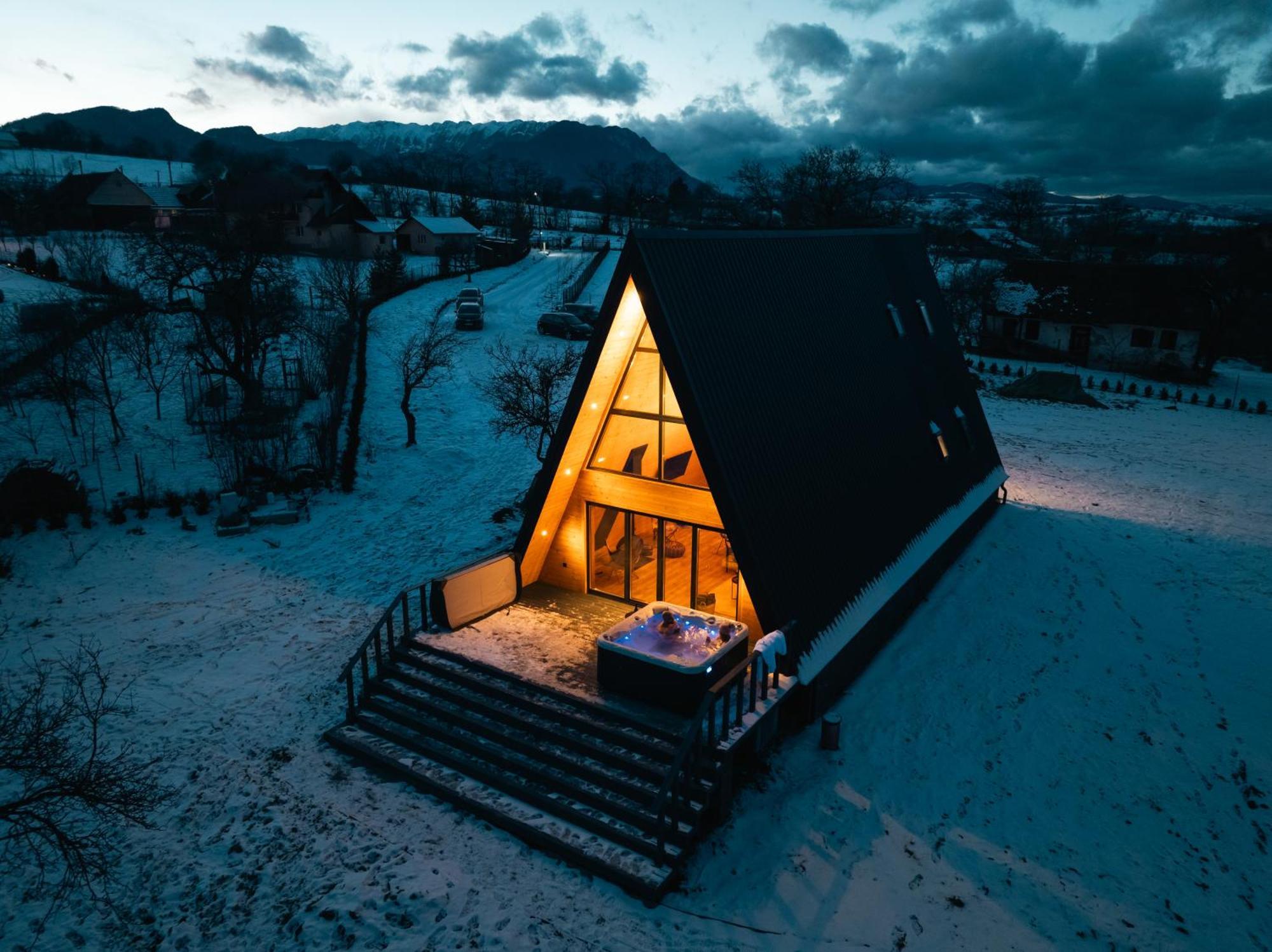Vino Chalets Bran Sohodol  Exteriör bild